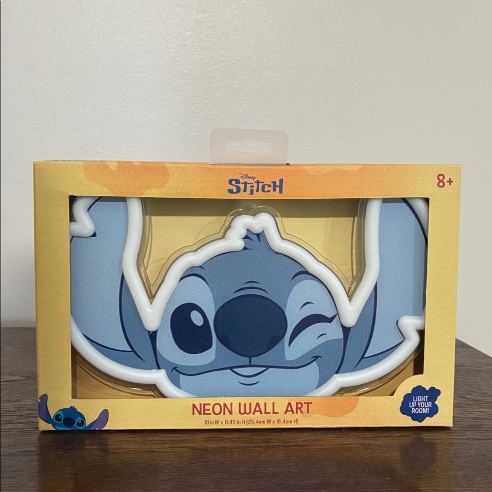 NWT- 🔋Operated- Disney- Stitch - Neon Wall Art Decoration Sign - Picture 1 of 17